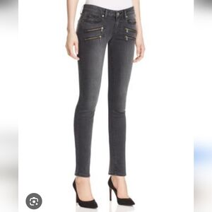 Paige Edgemont Gray Women's Skinny Ankle Jeans Size 27